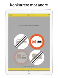 Trafikkskilt Quiz ipad bilder 1