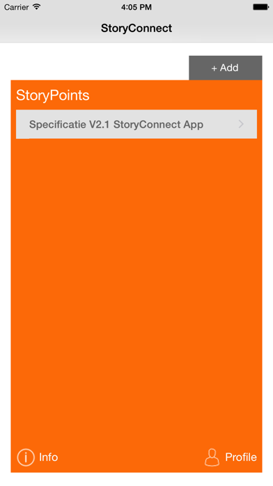 Screenshot #1 pour StoryConnect