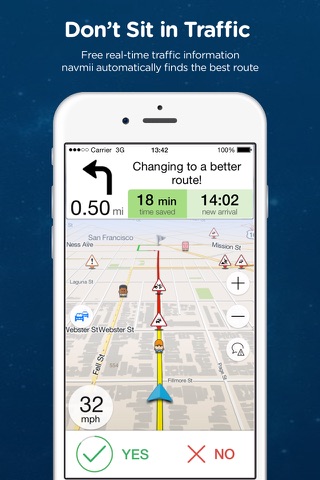 Navmii Offline GPS Italy - náhled