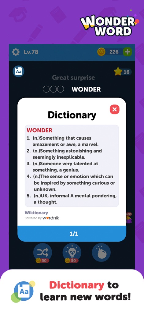 Wonder Word: Word Search Games - Games App | MWM