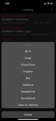 Captura de Pantalla 6 Awesome Voice Recorder iphone