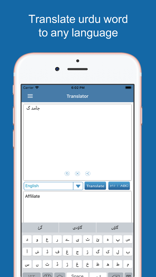 #4. Urdu Dictionary & Translator (iOS) 由: Puju Dekivadiya