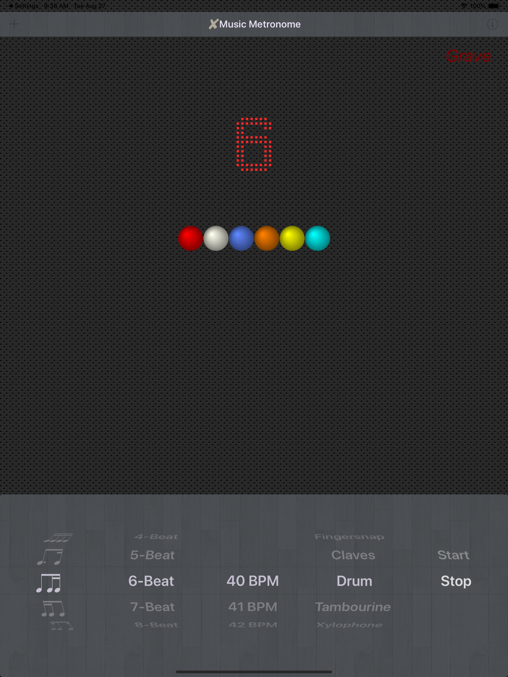 X音乐节拍器-人声数拍节拍器 screenshot 8