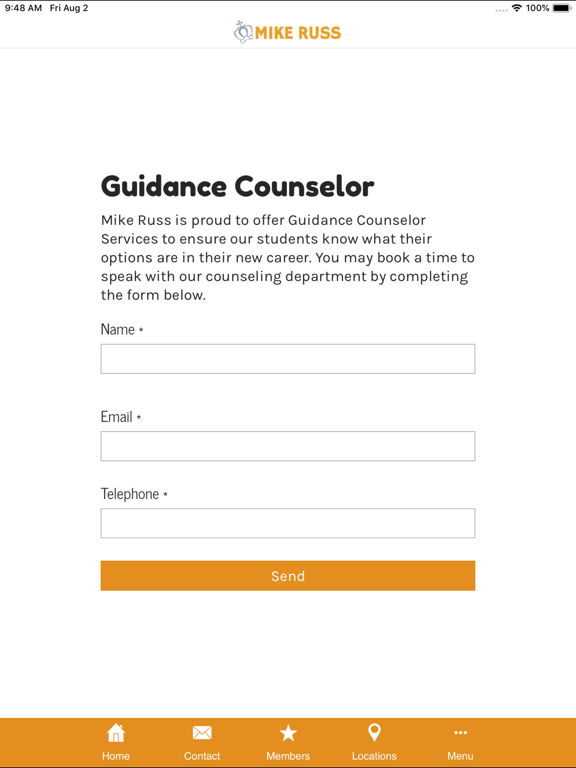 Mike Russ Training iPad screenshot 4 - Education app
