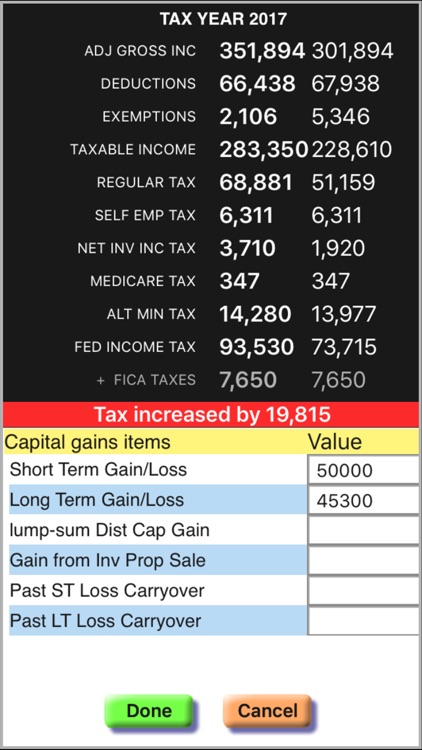 Income Tax Calculator: TaxMode screenshot-3