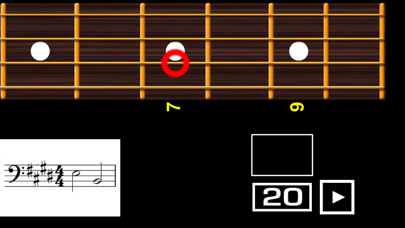 Reading Bass sheet music PRO Screenshot