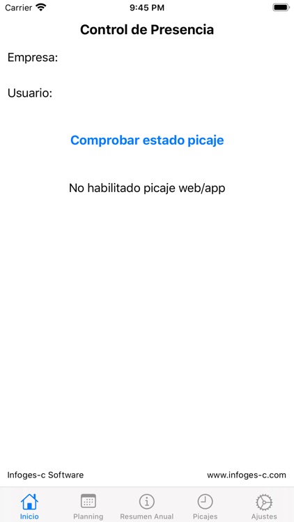 Control de Presencia