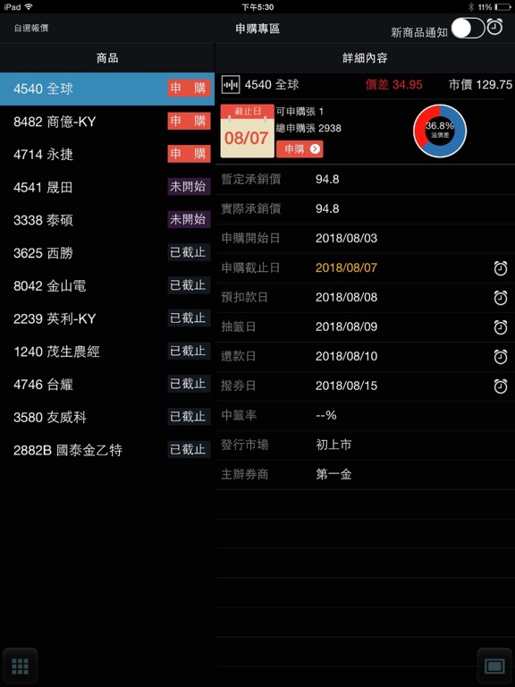 Screenshot #6 pour 德信證券「行動快手」