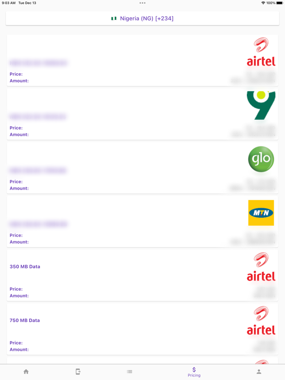 App screenshot