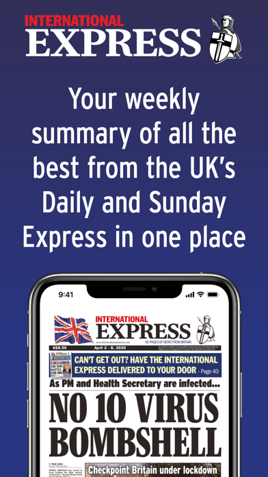 International Express Screenshot