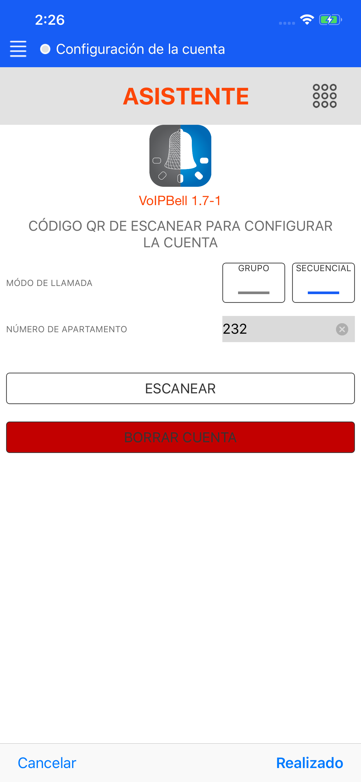 VoIP Bell screenshot 3