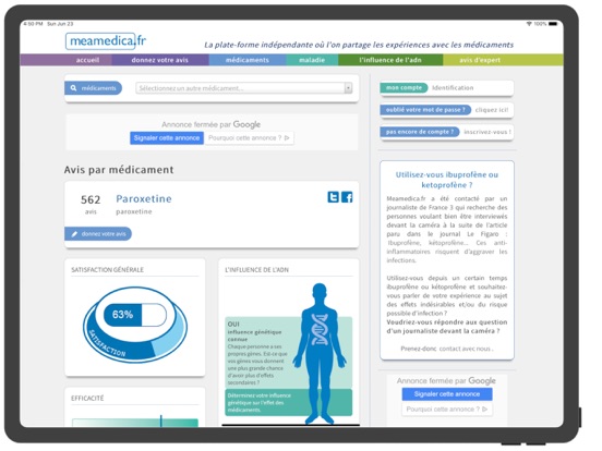 Screenshot #4 pour MeaMedica-FR