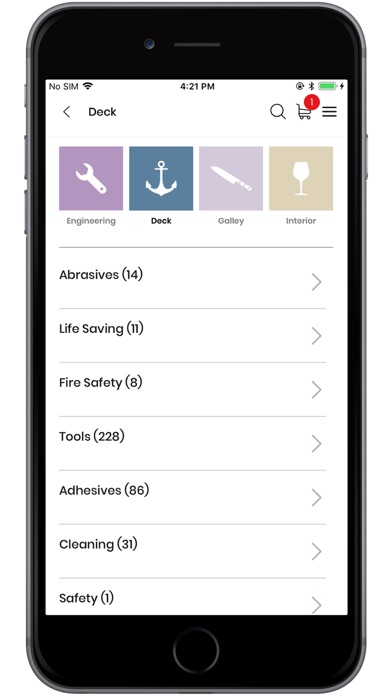 Global Services Marine Supply Screenshot