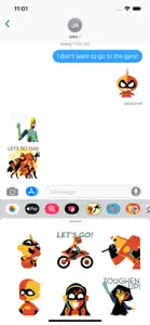 Pixar Stickers: Incredibles 2 screenshot #2 for iPhone