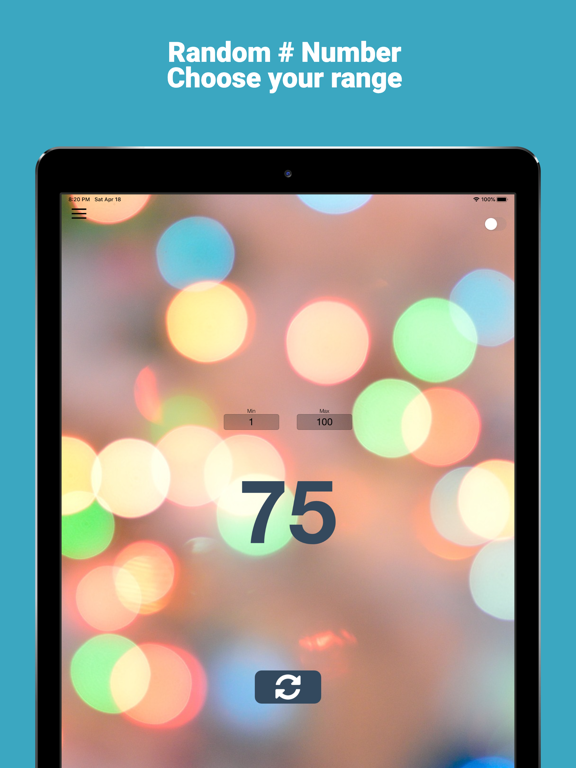 Screenshot #4 pour Random # Number Generator