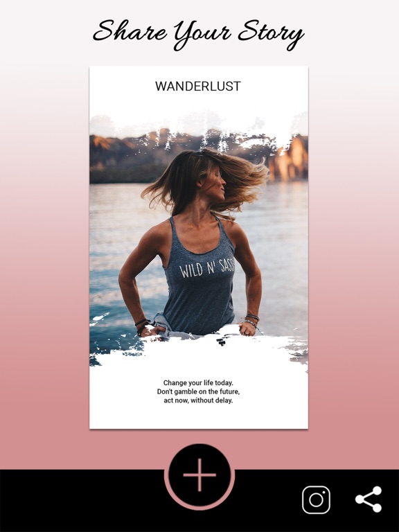 Photo Story Creator iPad screenshot 4 - Photo & Video app