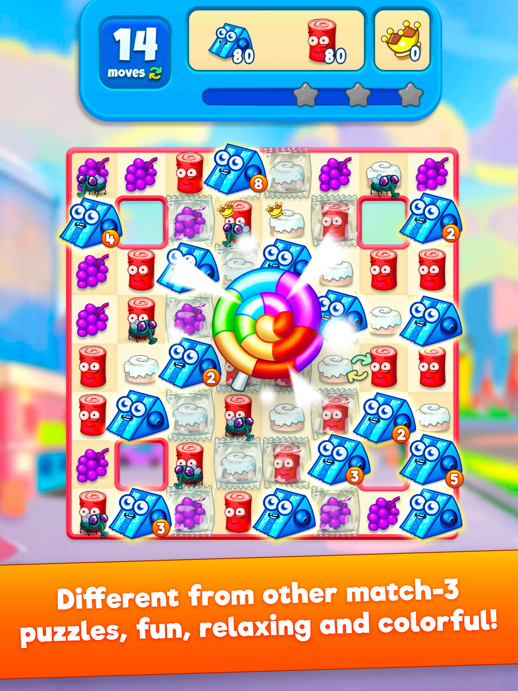 Sugar Heroes - World match 3 screenshot 7
