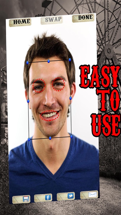 Clown Face - Scary Face Booth