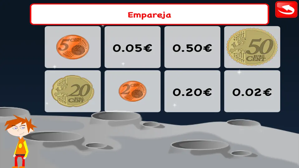 Captura de pantalla de Aprender Las Monedas: EURO en iPhone 1