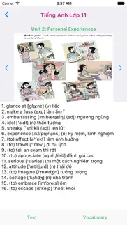 tieng anh lop 11 - english 11 iphone screenshot 3