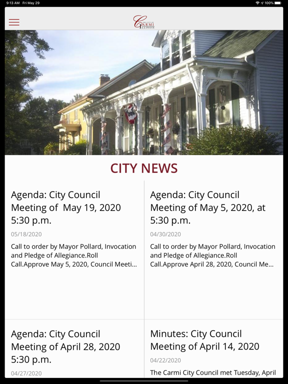 Screenshot #4 pour City of Carmi Illinois