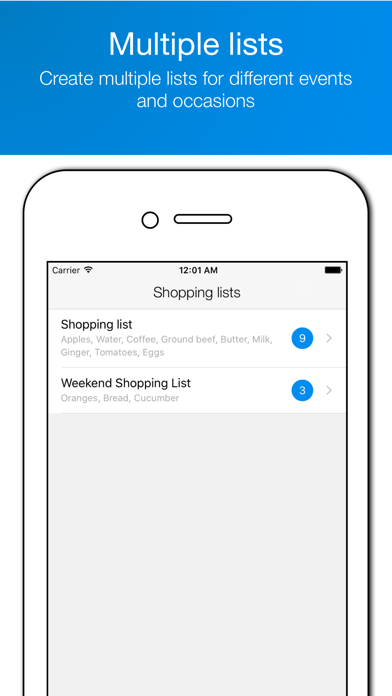 pon - Smart Shopping List Screenshot