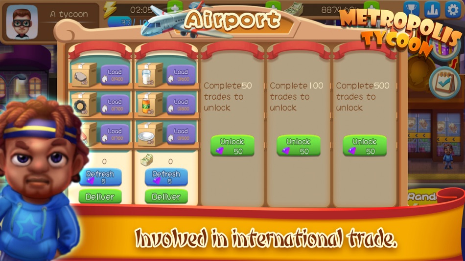 #7. Metropolis tycoon (iOS) Podle: 秋江 赵