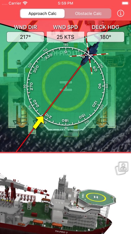 Offshore Safe Approach Calc