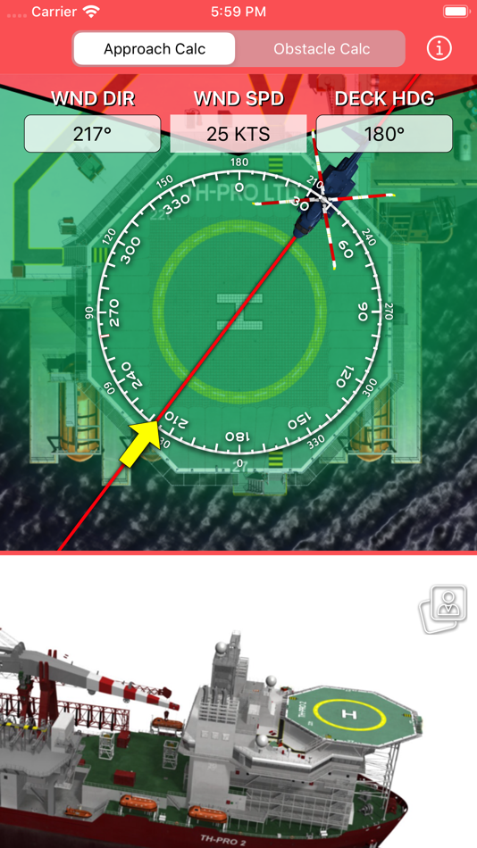 #3. Offshore Safe Approach Calc (iOS) 由: Aviation Mobile Apps, LLC.
