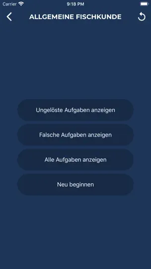 Screenshot von Angelschein NRW - Theorie auf dem iPhone 5