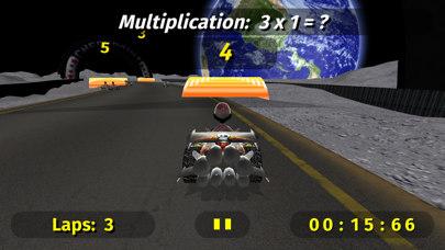 Screenshot #3 pour Math Racing 2 Pro