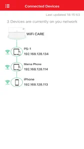 WiFi CARE screenshot #2 for iPhone