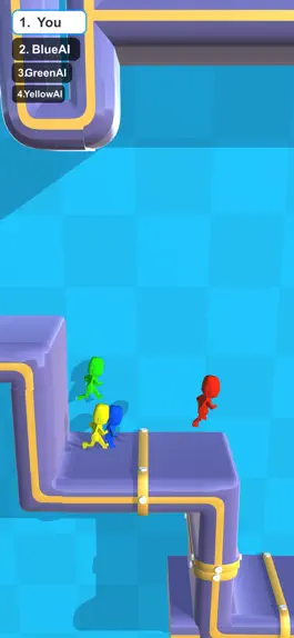 Game screenshot Color Man Race - Parkour Flip mod apk