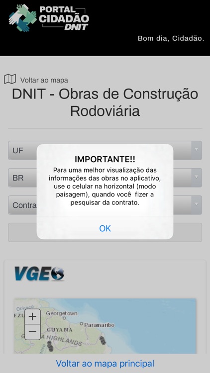 Portal Cidadão - DNIT