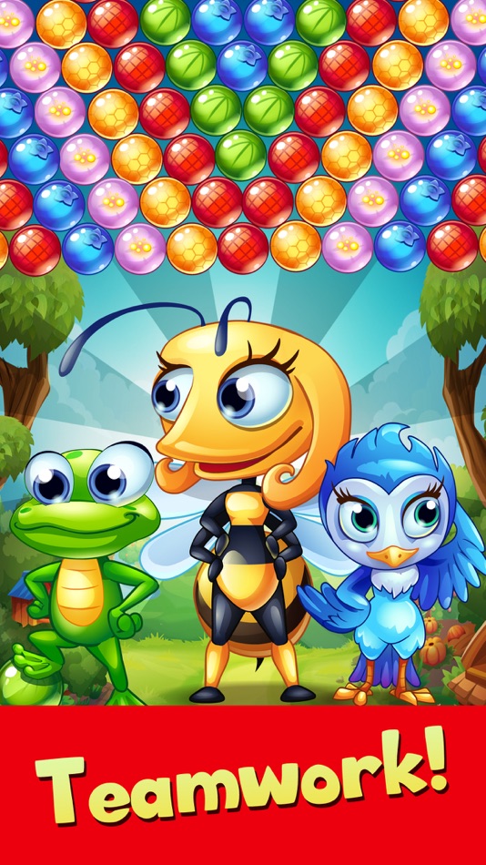 #5. Forest Rescue: Bubble POP (iOS) 来自: Qublix