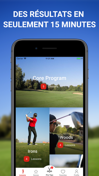 Screenshot #1 pour 15 Minute Golf Coach Pro Tips