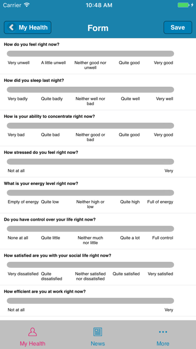 HealthWatch Screenshot