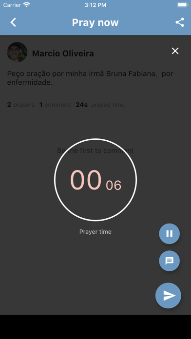 Pray + Screenshot