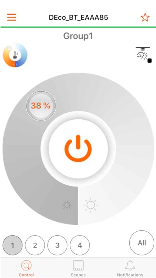 #2. OSRAM BT Config (iOS) Podle: Inventronics s.r.l.