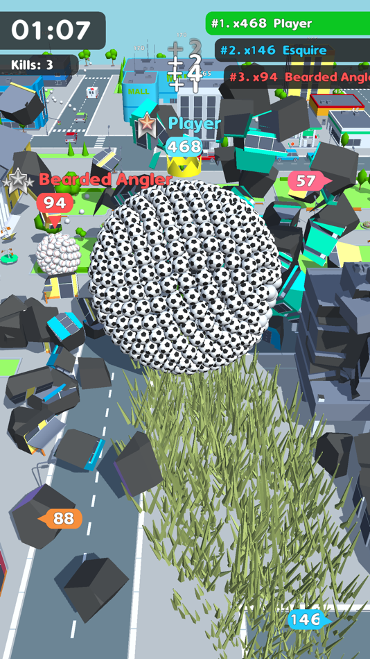 #3. Ballzilla.io (iOS) 由: Happy Bat