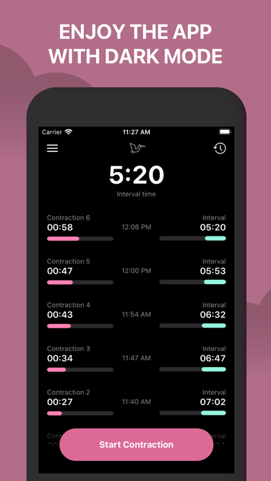 Storky - Contraction Timer Screenshot