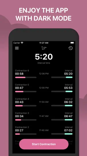 Storky - Contraction Timer iPhone Ekran Görüntüsü 6