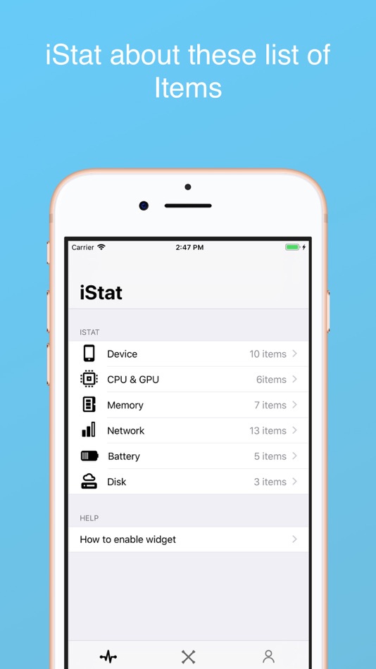 #2. iStat Widget (iOS) 来自: Yiwu Madan Network Technology Co., Ltd.