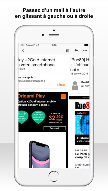 Mail Orange screenshot-3
