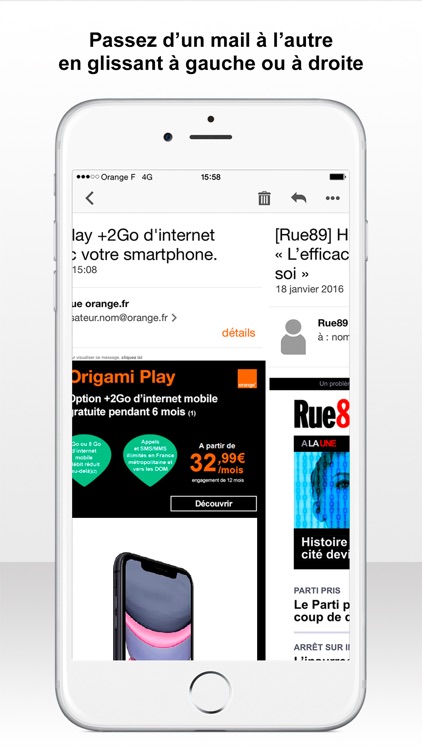 Mail Orange - Messagerie email screenshot-3