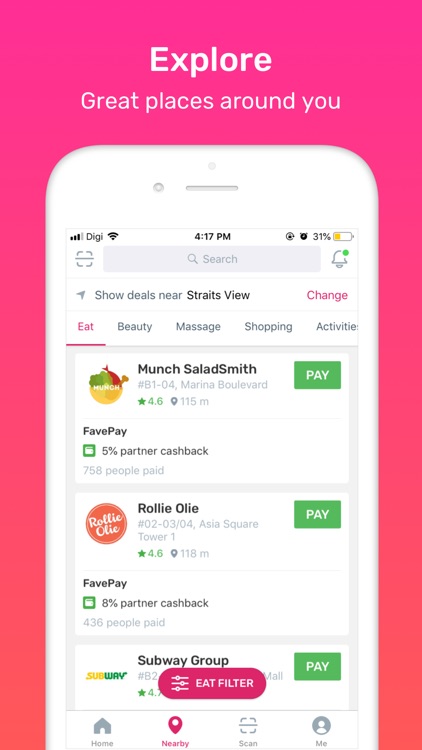 Fave - Deals & Cashback screenshot-4