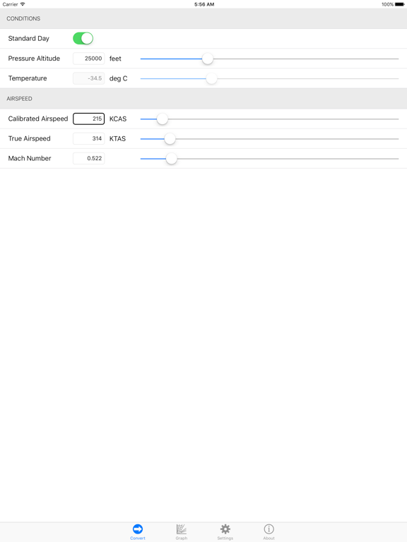 Screenshot #6 pour Airspeed Converter