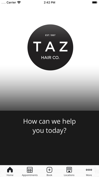 Screenshot #1 pour Taz Hair Company