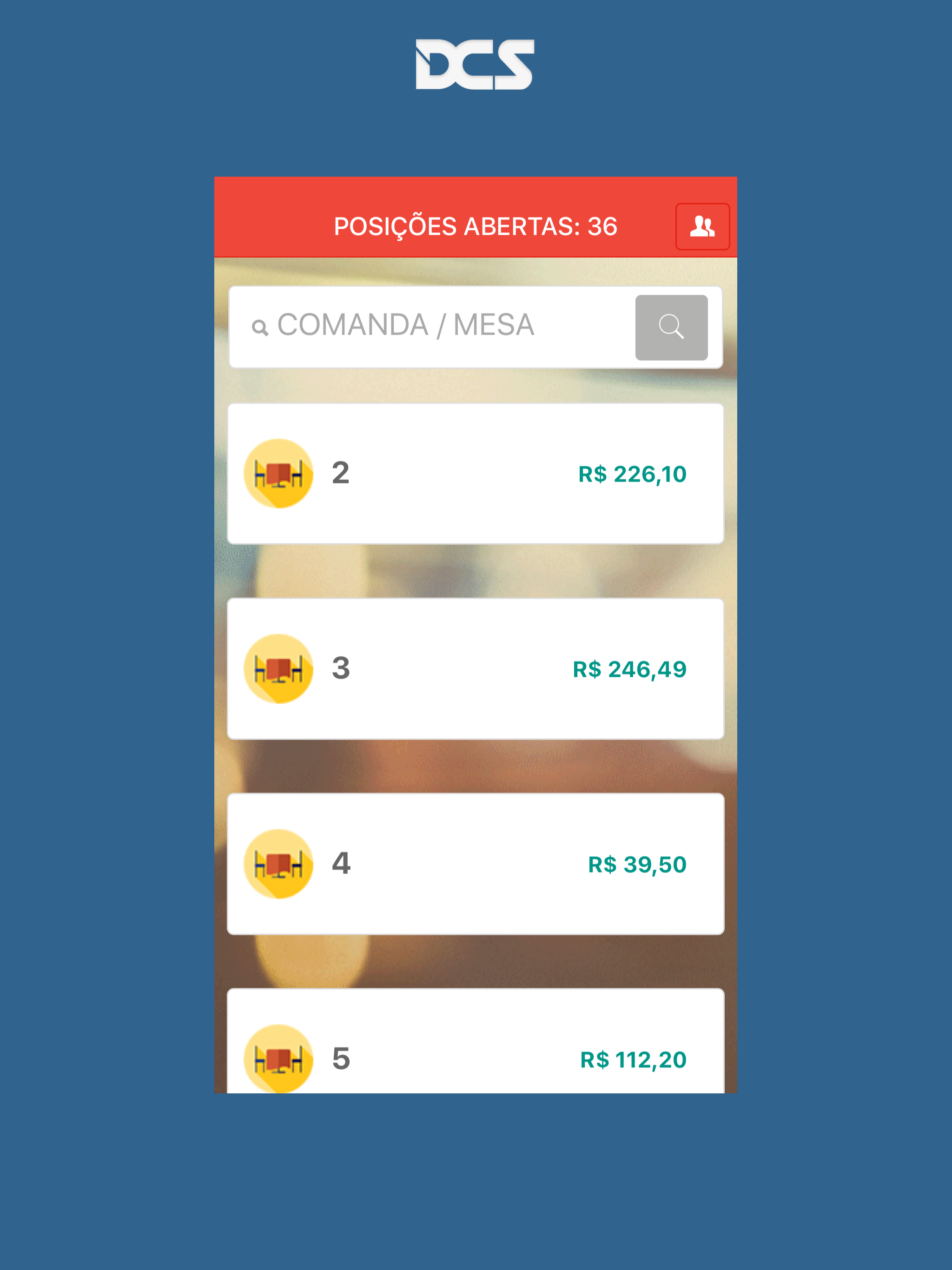 Comanda DCS