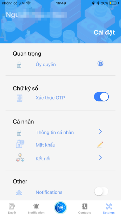 App screenshot